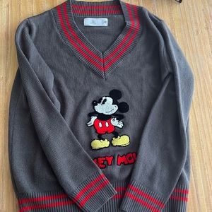 Mickey Mouse varsity sweater